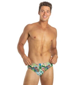 Sporti X Mat Chavez Limited Edition Chlorine Machines Brief Swimsuit -Swimming And Diving 7355393343656 multi 5a