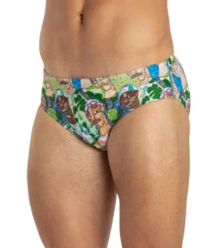 Sporti X Mat Chavez Limited Edition Chlorine Machines Brief Swimsuit -Swimming And Diving 7355393343656 multi 9a