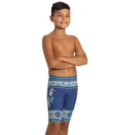 Granny Sweater Llamakah Jammer Swimsuit Youth (22-28) -Swimming And Diving 7362716532904 blue 3a