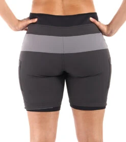 Level Six Women's Pro Goddess 0.5mm Neoprene Lined Shorts -Swimming And Diving 7363715268776 black 3a