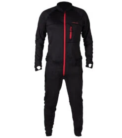 Level Six Men's Vulcan Front Zip Thermal Unisuit -Swimming And Diving 7363715694760 black 5a