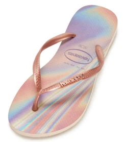 Havaianas Women's Slim Iridescent Flip Flop