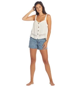 HURLEY Women's Summer Time Tank -Swimming And Diving 7406490648744 marshmallow 4a