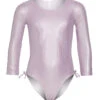 Girls' Sparkling Sunset Pink Charlie UPF 50+ Charlie Long Sleeve One Piece Swimsuit (Toddler, Little Kid)