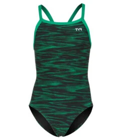 Swimming And Diving 98 TYR Girls' Fizzy Diamondfit One Piece Swimsuit