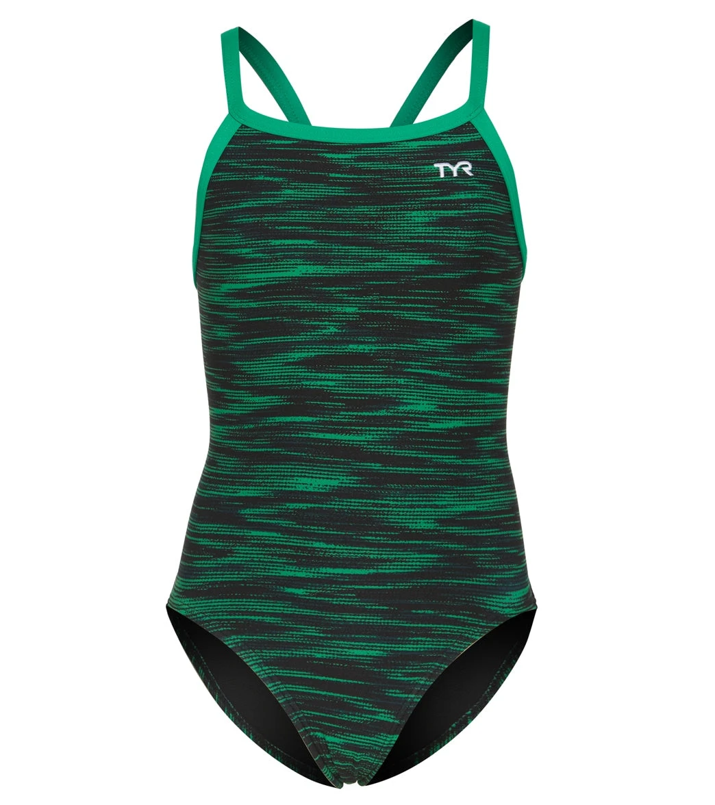 TYR Girls' Fizzy Diamondfit One Piece Swimsuit 1 TYR Girls' Fizzy Diamondfit One Piece Swimsuit