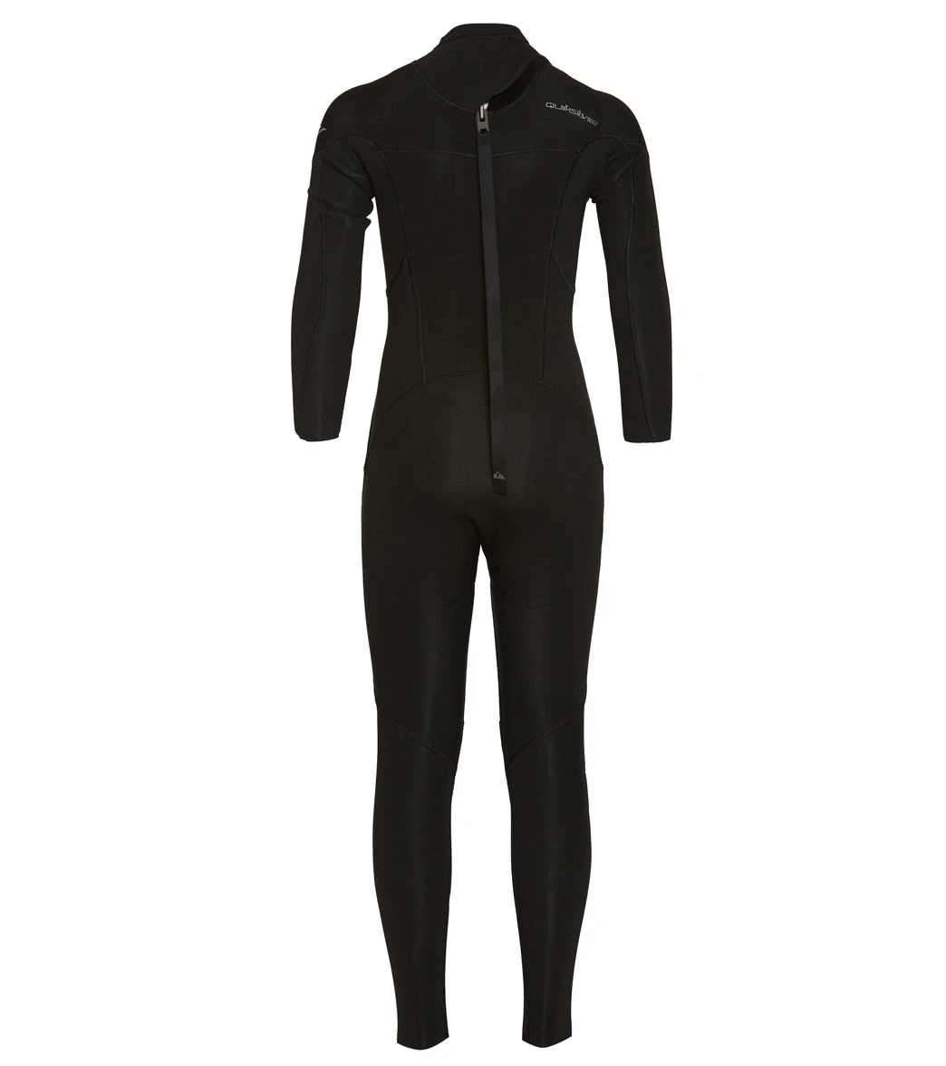 Quiksilver Youth 4/3mm Everyday Sessions Back Zip Fullsuit Wetsuit 2 Quiksilver Youth 4/3mm Everyday Sessions Back Zip Fullsuit Wetsuit - Image 2