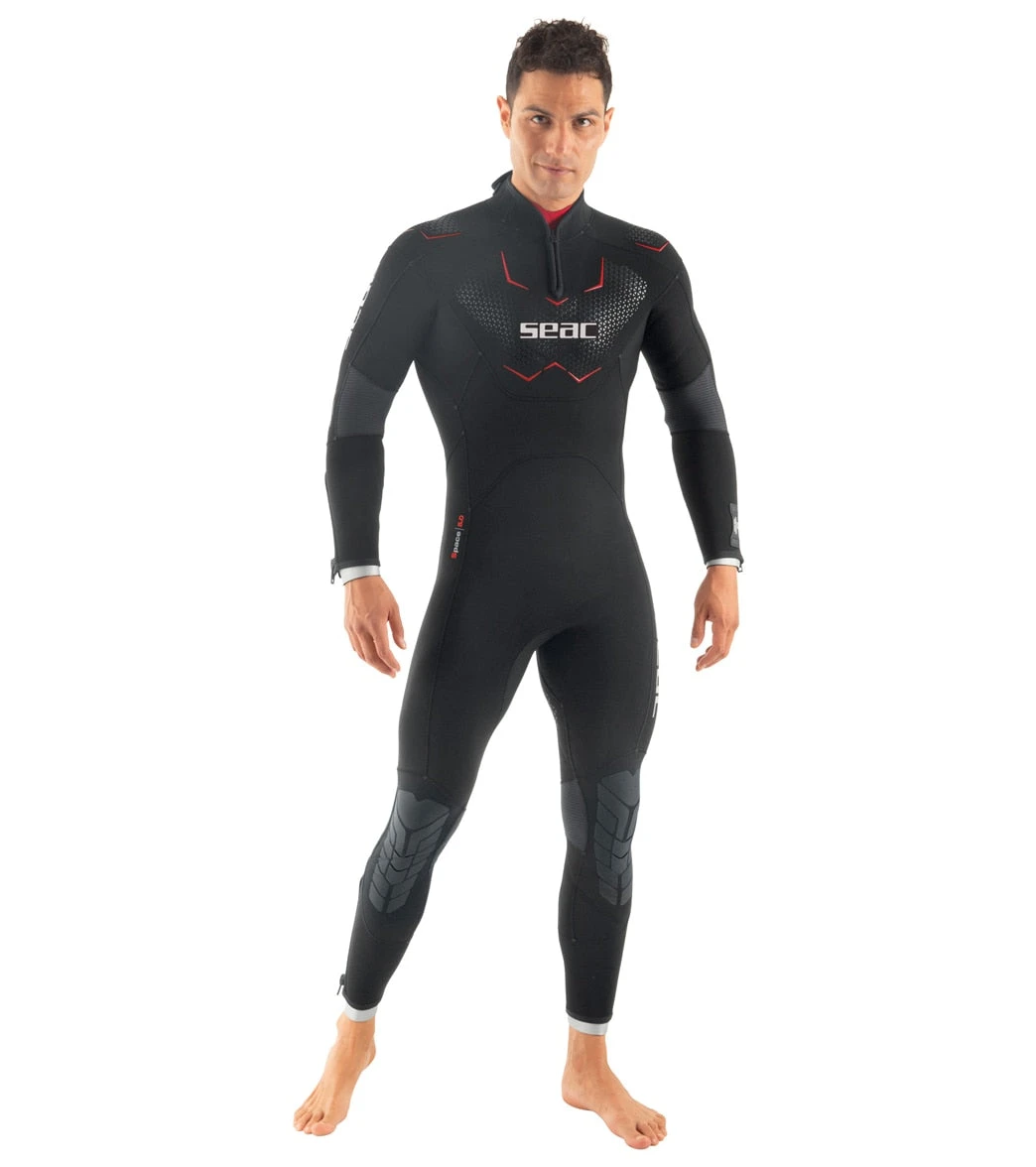 Men's 5mm Space Back Zip Fullsuit Wetsuit 1 Men's 5mm Space Back Zip Fullsuit Wetsuit
