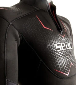 Men's 5mm Space Back Zip Fullsuit Wetsuit 9 Men's 5mm Space Back Zip Fullsuit Wetsuit -Swimming And Diving 7429463638184 black 3a