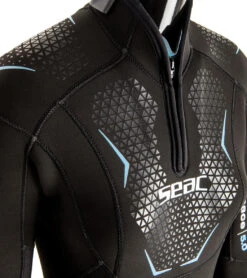 Women's 5mm Space Back Zip Fullsuit Wetsuit -Swimming And Diving 7429463703720 black 5a