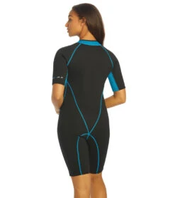 Seac 2MM Women's Ciao Springsuit Wetsuit 7 Seac 2MM Women's Ciao Springsuit Wetsuit -Swimming And Diving 7431600898216 blacklightblue 3a