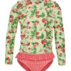 Seafolly Girls' Strawberry Sundae Two Piece Rash Guard Set (Baby, Toddler, Little Kid)