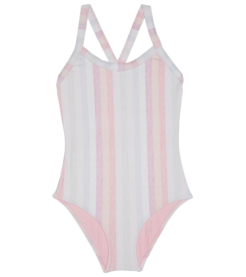 Splendid Girls' Heather Ombre One Piece Swimsuit (Big Kid) 1 Splendid Girls' Heather Ombre One Piece Swimsuit (Big Kid)