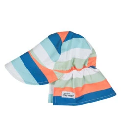 Boys' Venice Stripe UPF 50+ Original Flap Hat