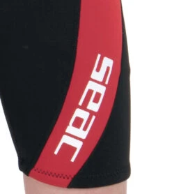 Kids 2.5mm Short Sleeve Ciao -Swimming And Diving 7456266223784 blackred 3a