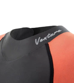 Zone3 Women's Venture Wetsuit -Swimming And Diving 7457822343336 blackorange 3a
