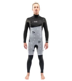 Dakine Men's 3/2mm Mission Chest Zip Fullsuit Wetsuit -Swimming And Diving 7463580958888 black 5a