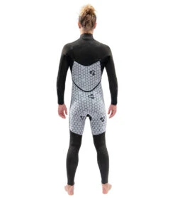 Dakine Men's 3/2mm Mission Chest Zip Fullsuit Wetsuit -Swimming And Diving 7463580958888 black 6a
