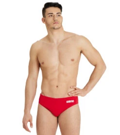 Arena Men's Solid Water Polo Brief Swimsuit