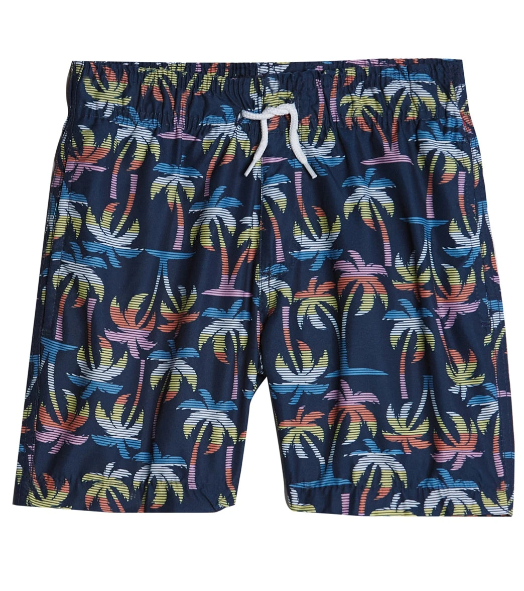 Boys' Colorblock Camp Shirt & Swim Trunks Set (Big Kid) 5 Boys' Colorblock Camp Shirt & Swim Trunks Set (Big Kid) - Image 5