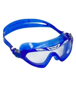 AQUASPHERE Vista Xp Open Water/Tri Mask -Swimming And Diving 7472379232424 clearlensbluewithbluestrap 3a
