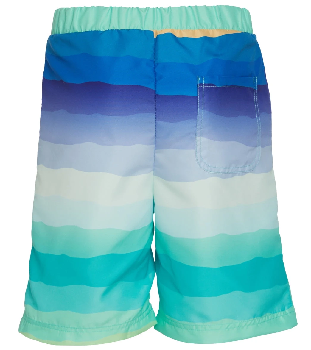 Boys' Sketch Sunset Swim Trunks (Little Kid, Big Kid) 2 Boys' Sketch Sunset Swim Trunks (Little Kid, Big Kid) - Image 2