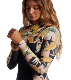 Billabong Women's 3/2mm Salty Dayz Chest Zip Fullsuit Wetsuit 7 Billabong Women's 3/2mm Salty Dayz Chest Zip Fullsuit Wetsuit -Swimming And Diving 7490790359208 wavewash 4a