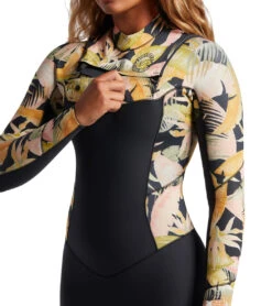 Billabong Women's 4/3mm Salty Dayz Chest Zip Fullsuit Wetsuit -Swimming And Diving 7490837250216 junglenight 4a