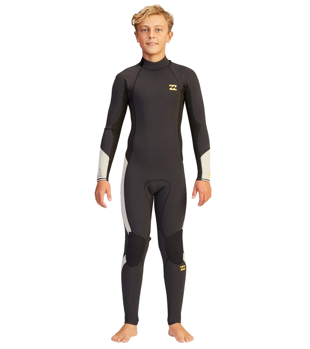 Billabong Youth 4/3mm Absolute Gbs Back Zip Fullsuit Wetsuit 1 Billabong Youth 4/3mm Absolute Gbs Back Zip Fullsuit Wetsuit