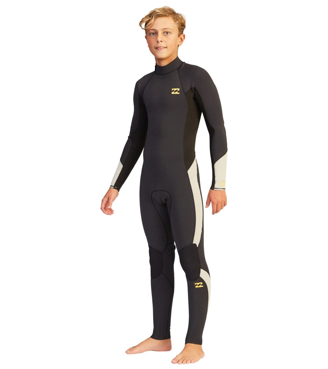 Billabong Youth 4/3mm Absolute Gbs Back Zip Fullsuit Wetsuit 2 Billabong Youth 4/3mm Absolute Gbs Back Zip Fullsuit Wetsuit - Image 2