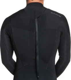Quiksilver Men's 4/3mm Everyday Sessions Back Zip Fullsuit Wetsuit -Swimming And Diving 7499287068840 black 4a