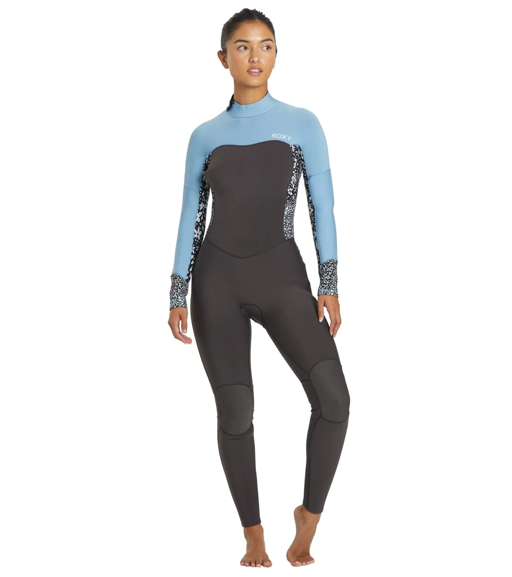 Roxy Women's 4/3mm Swell Series Back Zip Fullsuit Wetsuit 1 Roxy Women's 4/3mm Swell Series Back Zip Fullsuit Wetsuit
