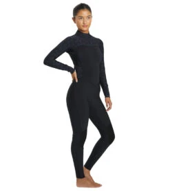Roxy Women's 3/2mm Swell Series GBS Back Zip Fullsuit Wetsuit 8 Roxy Women's 3/2mm Swell Series GBS Back Zip Fullsuit Wetsuit -Swimming And Diving 7499384946856 black 3a