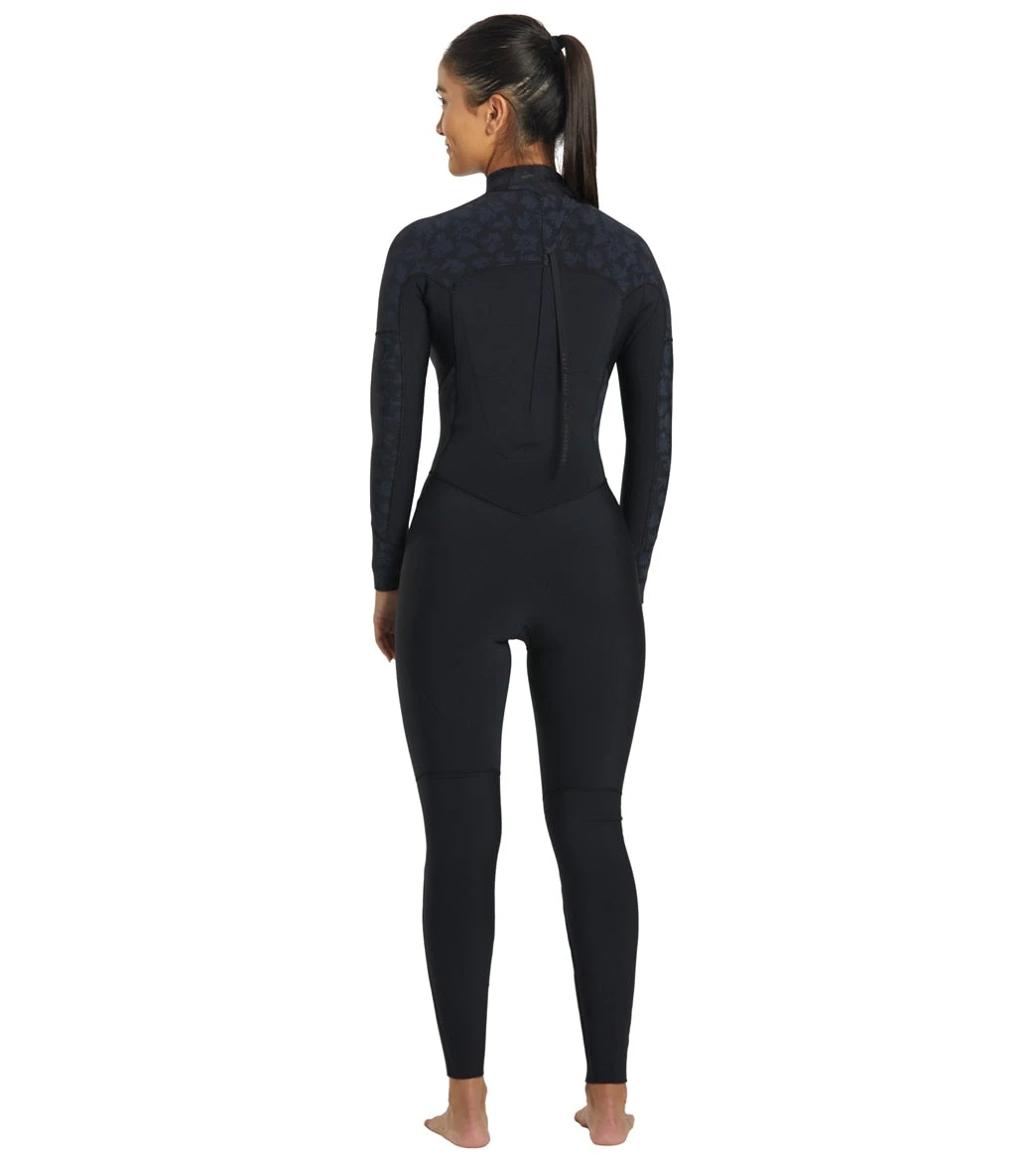 Roxy Women's 3/2mm Swell Series GBS Back Zip Fullsuit Wetsuit 4 Roxy Women's 3/2mm Swell Series GBS Back Zip Fullsuit Wetsuit - Image 4
