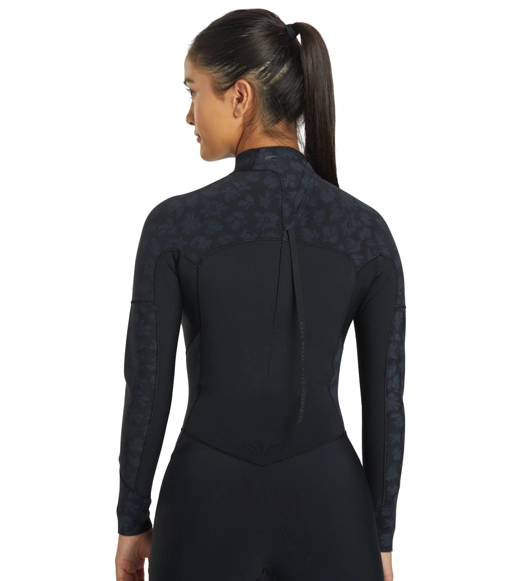 Roxy Women's 3/2mm Swell Series GBS Back Zip Fullsuit Wetsuit 5 Roxy Women's 3/2mm Swell Series GBS Back Zip Fullsuit Wetsuit - Image 5