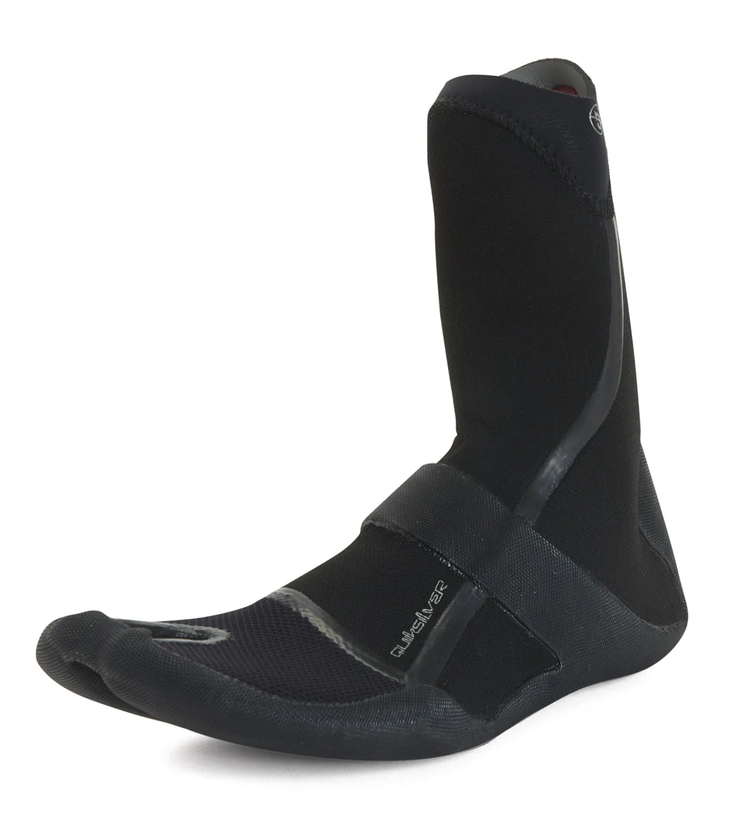 Quiksilver Men's 3mm Marathon Sessions Split Toe Wetsuit Booties 1 Quiksilver Men's 3mm Marathon Sessions Split Toe Wetsuit Booties