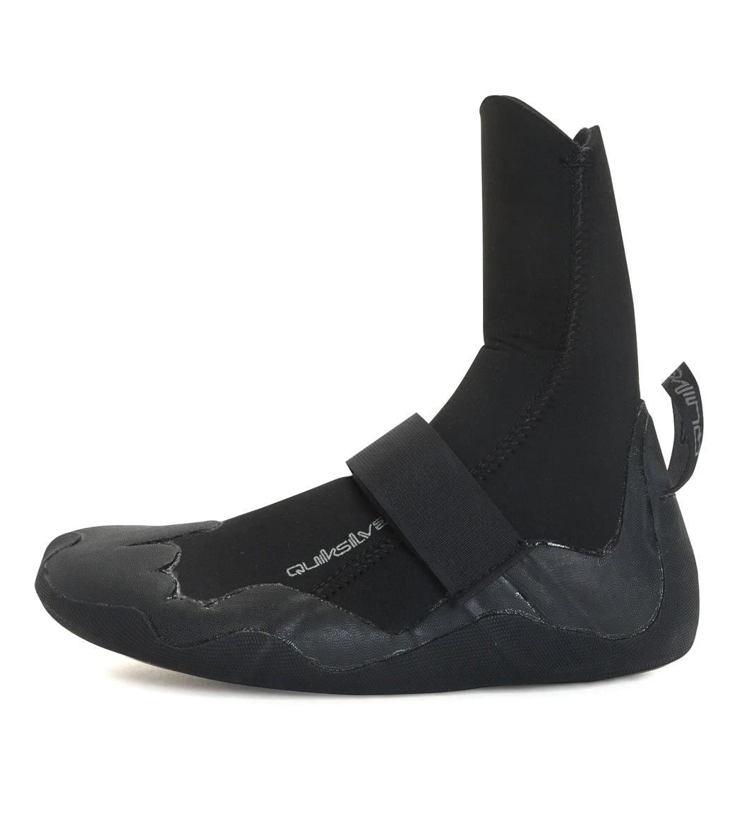 Quiksilver Men's 3mm Marathon Sessions Split Toe Wetsuit Booties 2 Quiksilver Men's 3mm Marathon Sessions Split Toe Wetsuit Booties - Image 2