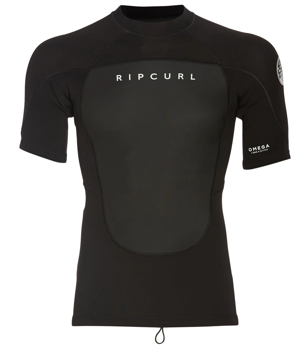 Rip Curl Men's 1.5mm Omega Short Sleeve Back Zip Wetsuit Jacket 1 Rip Curl Men's 1.5mm Omega Short Sleeve Back Zip Wetsuit Jacket