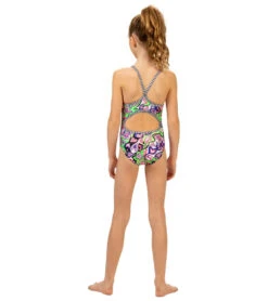 Girls' Printed One Piece Swimsuit (Big Kid) 7 Girls' Printed One Piece Swimsuit (Big Kid) -Swimming And Diving 7512026382504 iheartu 4a