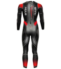 Huub Men's Aegis X Tri Wetsuit -Swimming And Diving 7522245542056 blackred 3a