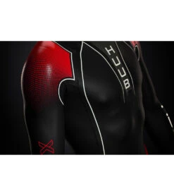 Huub Men's Aegis X Tri Wetsuit -Swimming And Diving 7522245542056 blackred 4a