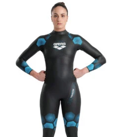 Arena Women's Thunder Wetsuit -Swimming And Diving 7529995468968 holidayblack 3a