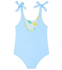 Seafolly Girls' Lisbon One Piece Swimsuit (Baby, Toddler, Little Kid) -Swimming And Diving 7551446188200 lisbonlemon 4a