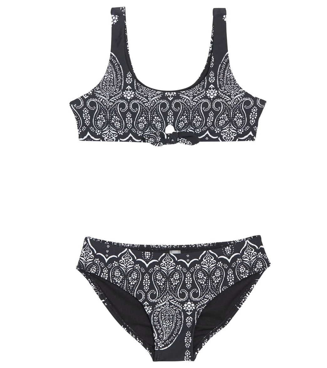 Girls' Best Day Ever Seashell Two Piece Bikini Set (Big Kid) 1 Girls' Best Day Ever Seashell Two Piece Bikini Set (Big Kid)