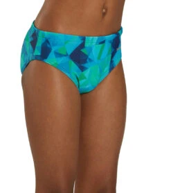 Fractalicious Swim Brief Swimsuit Youth (22 - 28) -Swimming And Diving 7595562074280 bluegreen 6a