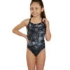 Fenced In Thin Strap One Piece Swimsuit Youth (22 - 28)