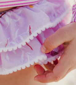 Girls' Diving Diva Long Sleeve Two Piece Rashguard Set (Baby, Toddler, Little Kid) 9 Girls' Diving Diva Long Sleeve Two Piece Rashguard Set (Baby, Toddler, Little Kid) -Swimming And Diving 7601446420648 pink 3a