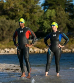 Men's 2023 Sprint Fullsuit Wetsuit -Swimming And Diving 7602469109928 black 5a