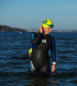 Women's 2023 Sprint Fullsuit Wetsuit -Swimming And Diving 7602469208232 black 3a