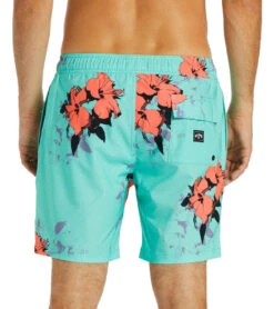 Billabong Men's 17" Sundays Layback Swim Trunks -Swimming And Diving 7607316054184 mist 3a